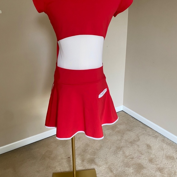 Olayasport Red Athena Dress Size Small - Picture 12 of 16